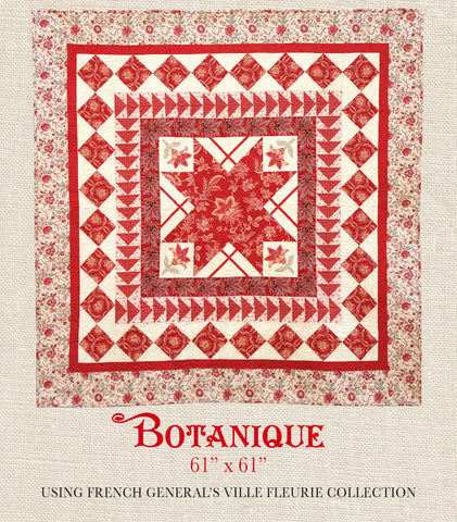 Ville Fleurie - Botanique Quilt Pattern