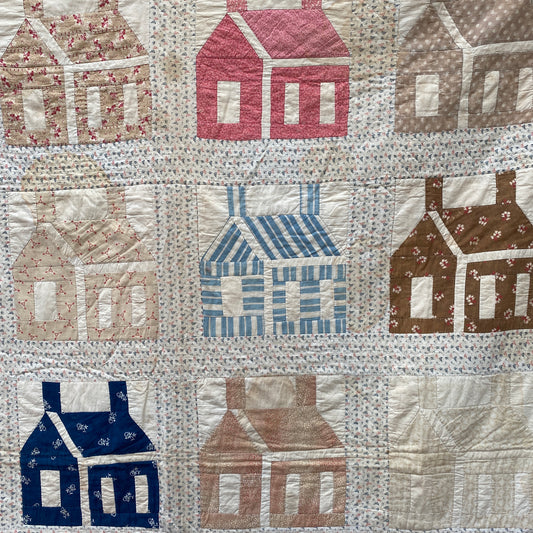 Antique House Quilt - Cutter?