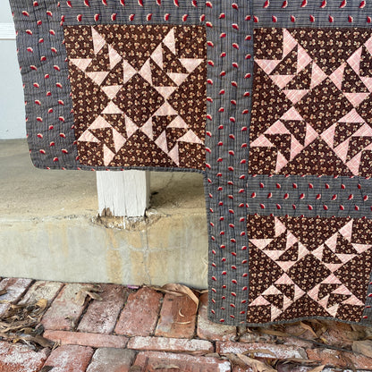 Antique Wild Goose Chase Quilt