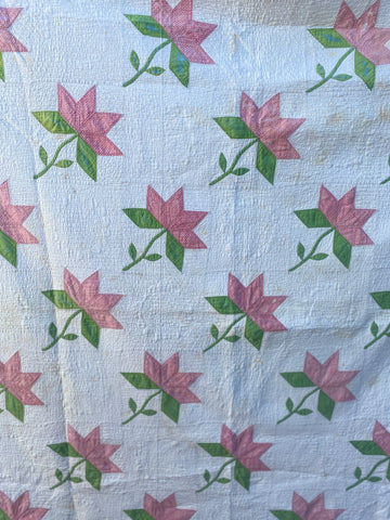 Antique Tulip Quilt