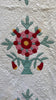 Vintage Coxcomb Rose Quilt