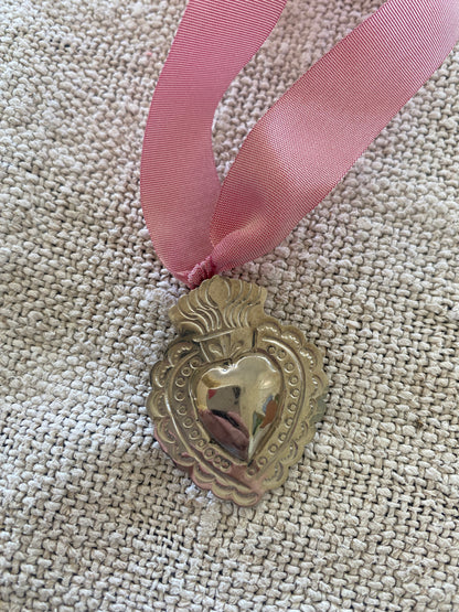 Alpaca Corazón Pendants