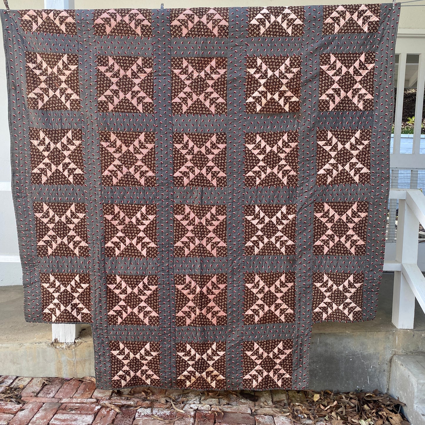 Antique Wild Goose Chase Quilt