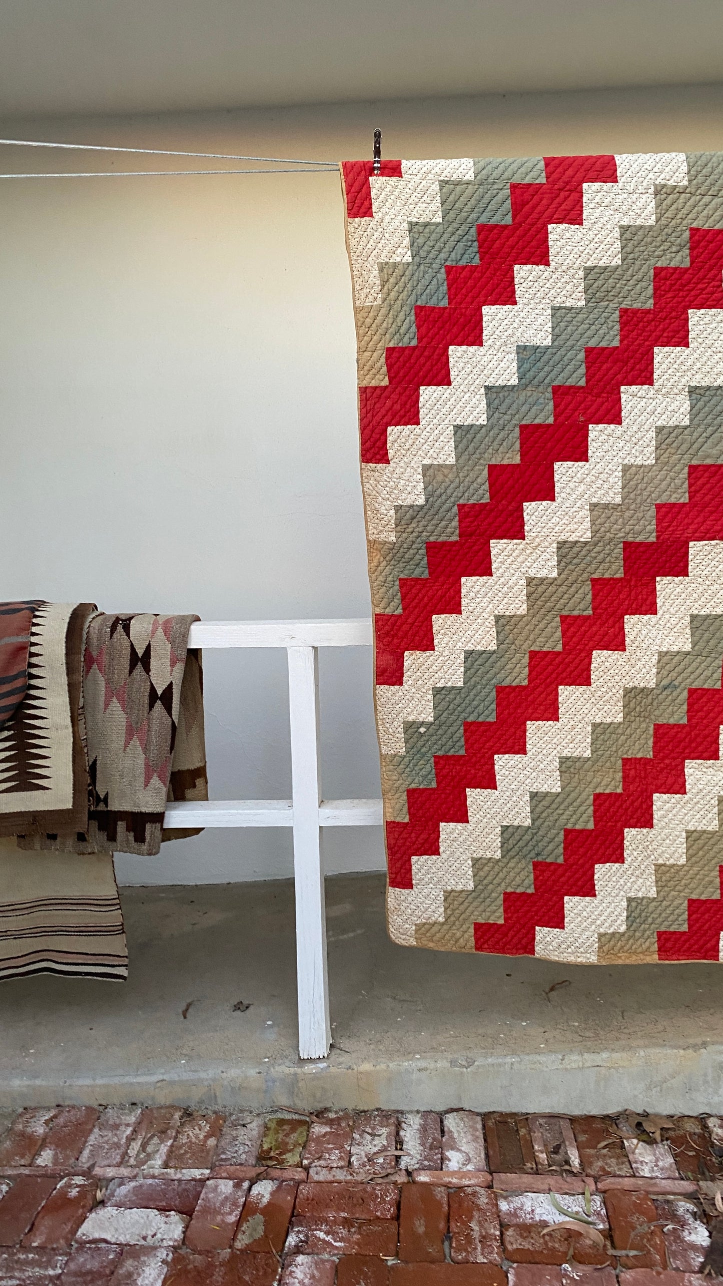 Early Streak of Lightening Quilt - Cutter?