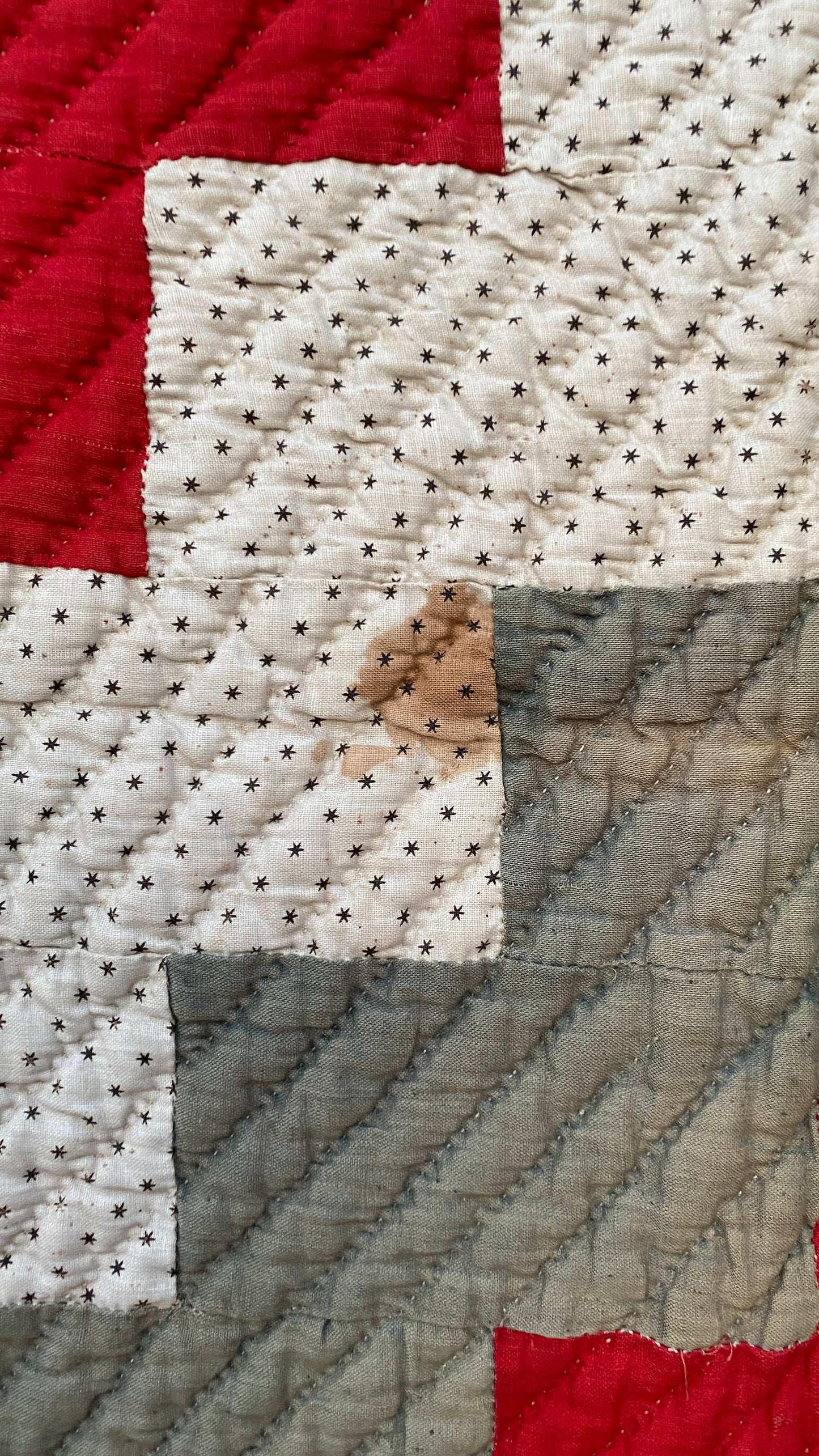 Early Streak of Lightening Quilt - Cutter?