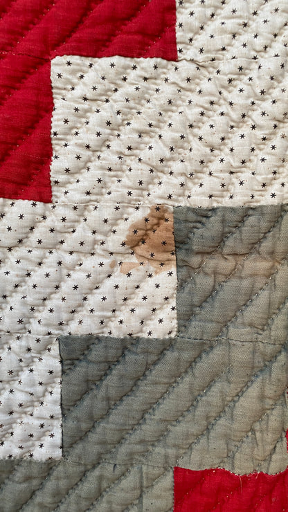 Early Streak of Lightening Quilt - Cutter?