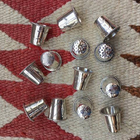 Navajo Sterling Thimble